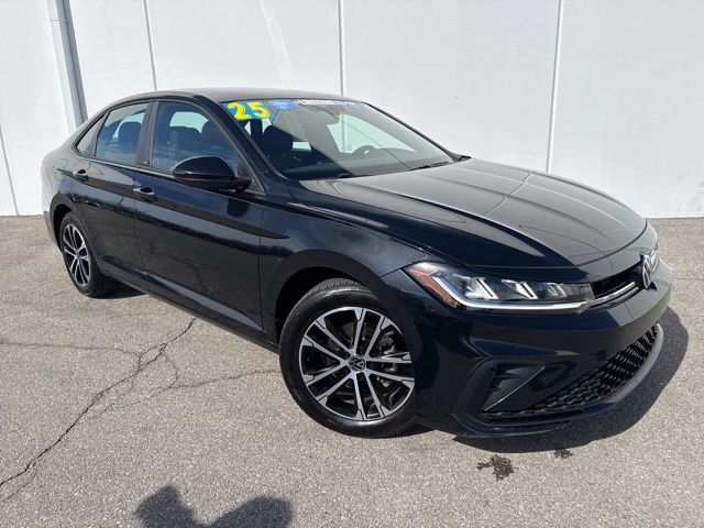 Used 2025 Volkswagen Jetta Sport with VIN 3VWBX7BU4SM014929 for sale in Kansas City