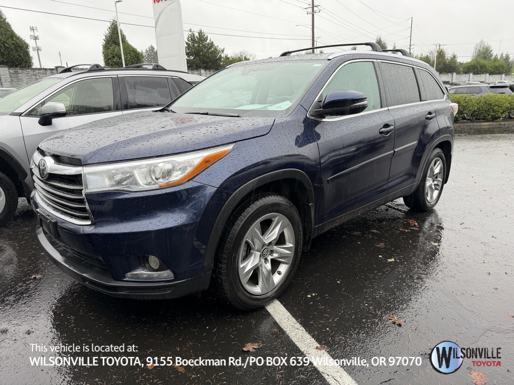 2016 Toyota Highlander Limited's photo