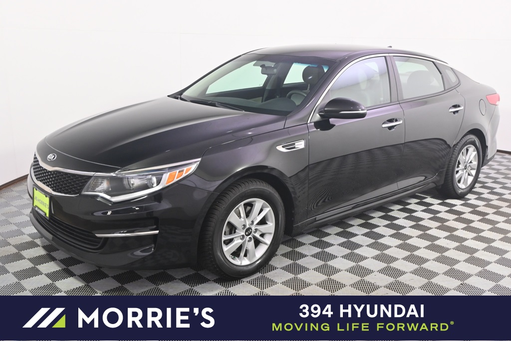 Used 2017 Kia Optima LX with VIN 5XXGT4L32HG166744 for sale in St. Louis Park, Minnesota