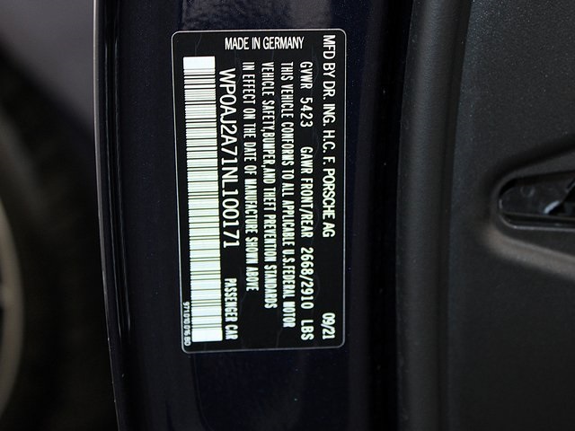 2022 Porsche Panamera 4 photo 30