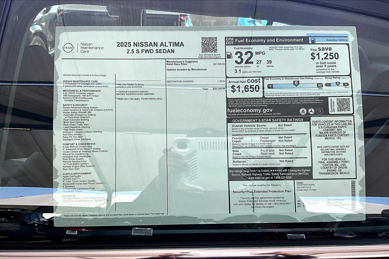2025 Nissan Altima S photo 18