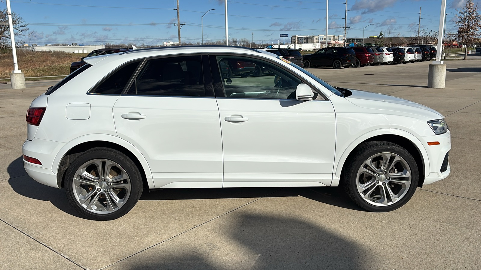 Used 2017 Audi Q3 Premium Plus with VIN WA1JCCFS6HR007879 for sale in Knoxville, IA