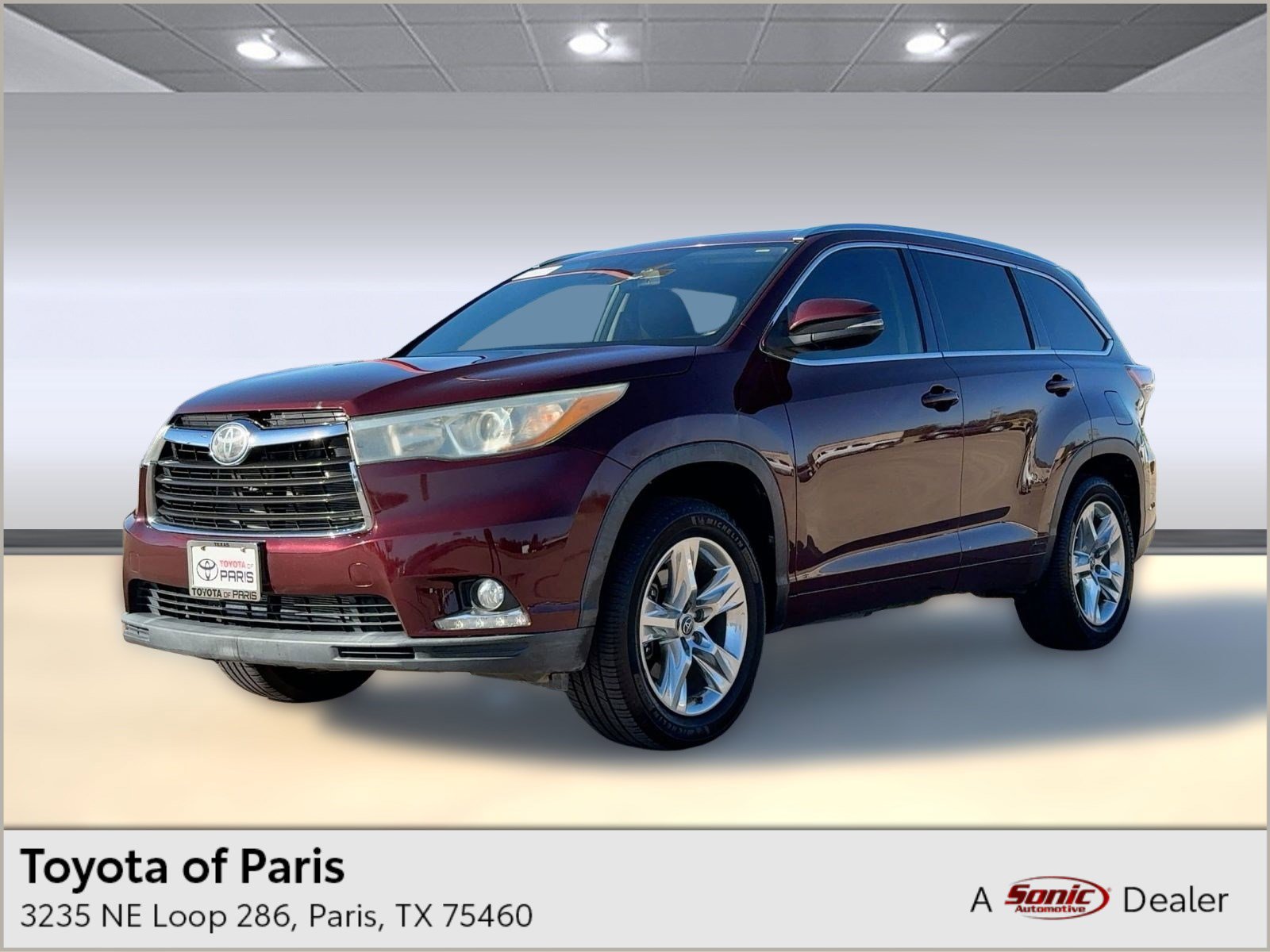 2016 Toyota Highlander Limited Platinum