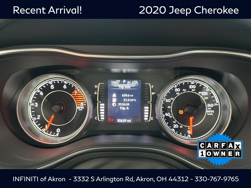2020 Jeep Cherokee Latitude photo 44