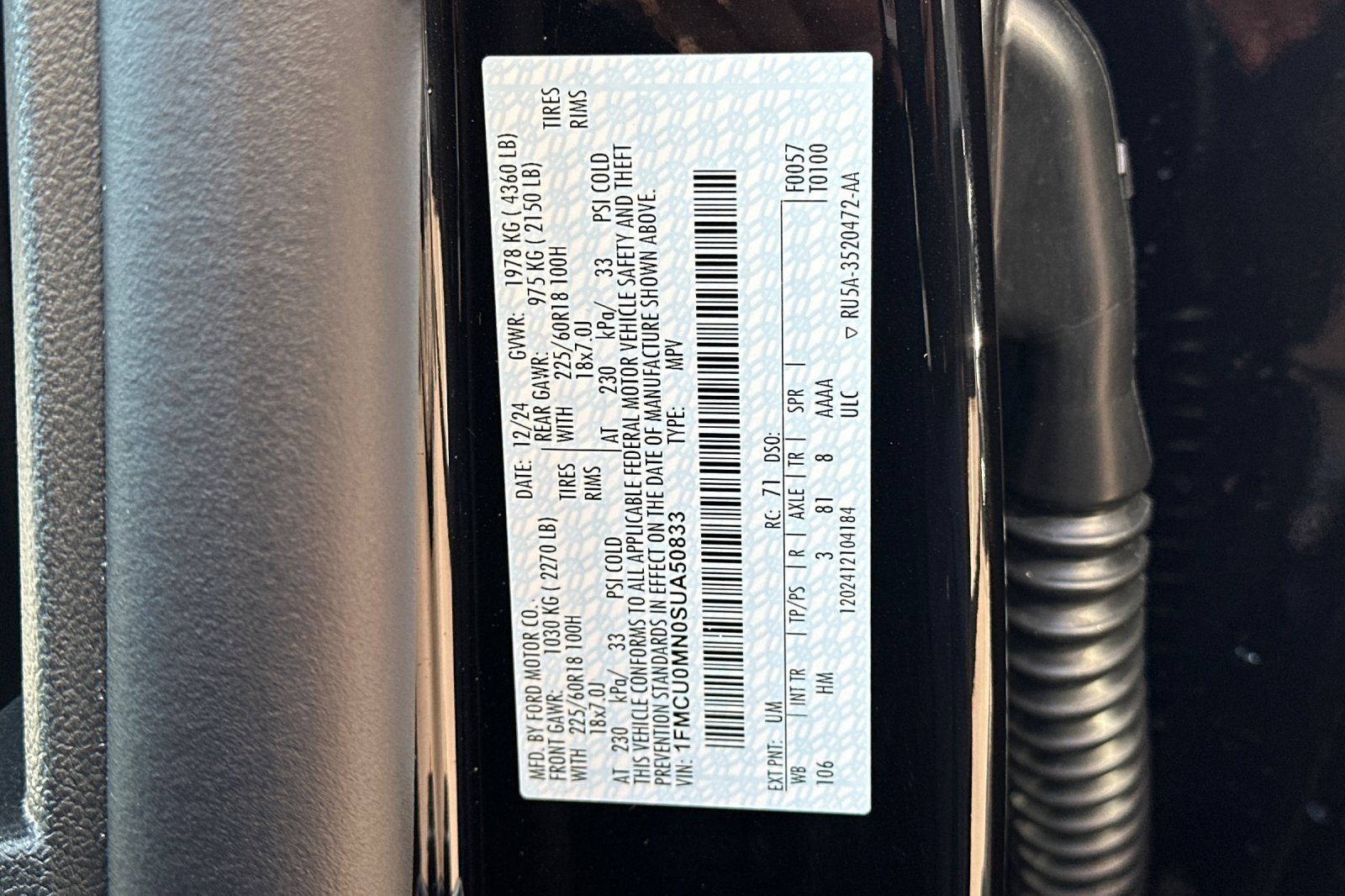 2025 Ford Escape ST-Line photo 25