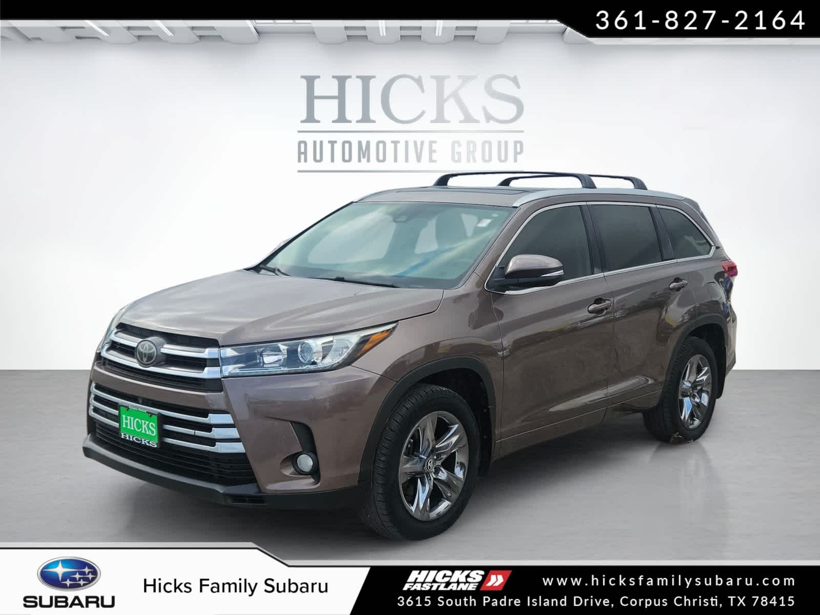 2018 Toyota Highlander Limited Platinum