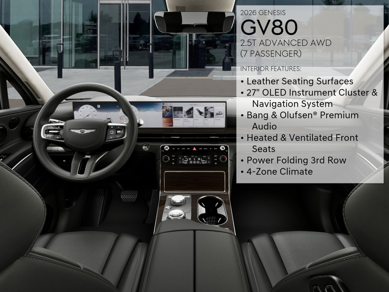 2026 Genesis GV80 2.5T Advanced photo 15