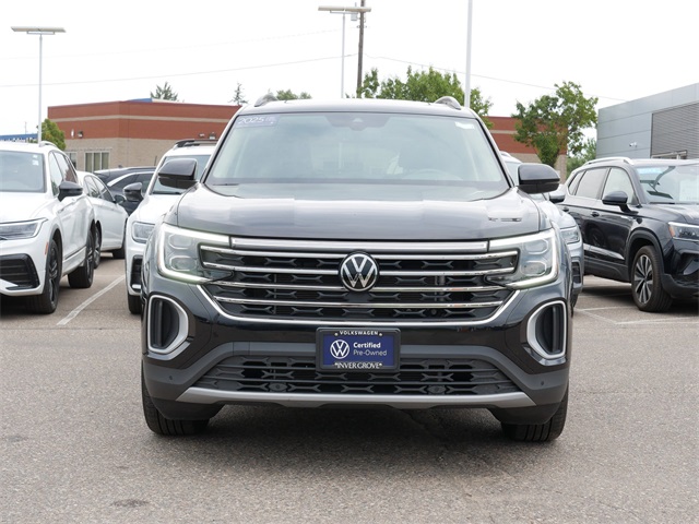 Certified 2025 Volkswagen Atlas SE w/Tech with VIN 1V2KR2CA5SC510181 for sale in Inver Grove Heights, Minnesota