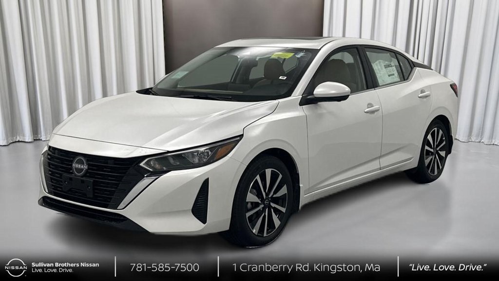 New 2025 Aspen White TriCoat Nissan SV image 1