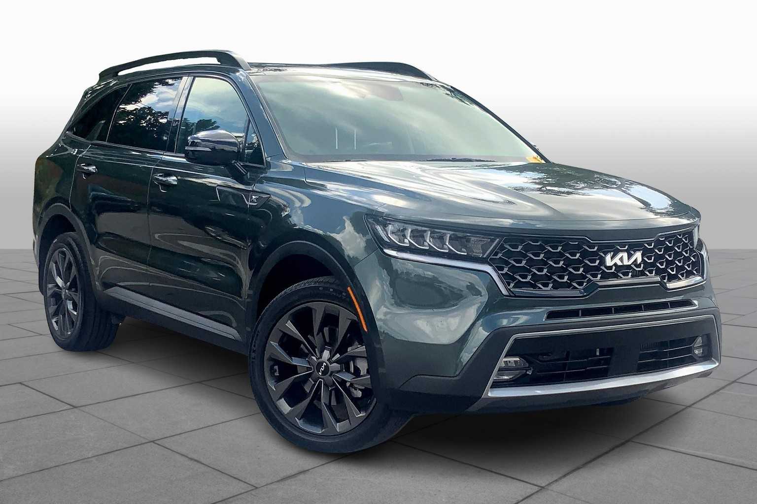Certified 2022 Kia Sorento X-Line EX with VIN 5XYRHDLF1NG148537 for sale in Kansas City
