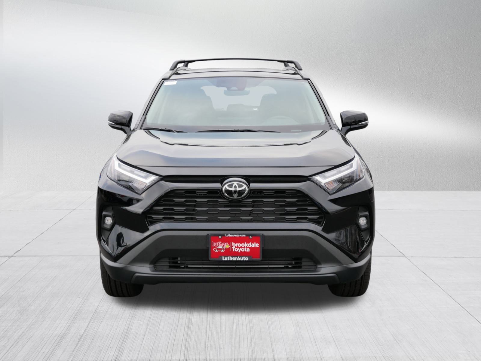 Certified 2025 Toyota RAV4 XLE Premium with VIN 2T3A1RFV9SW607747 for sale in Brooklyn Center, Minnesota