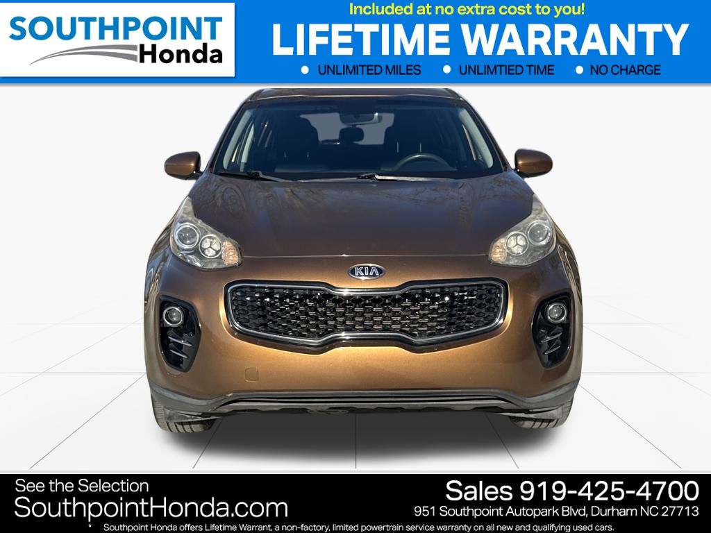 Used 2017 Kia Sportage LX with VIN KNDPMCACXH7190602 for sale in Durham, NC