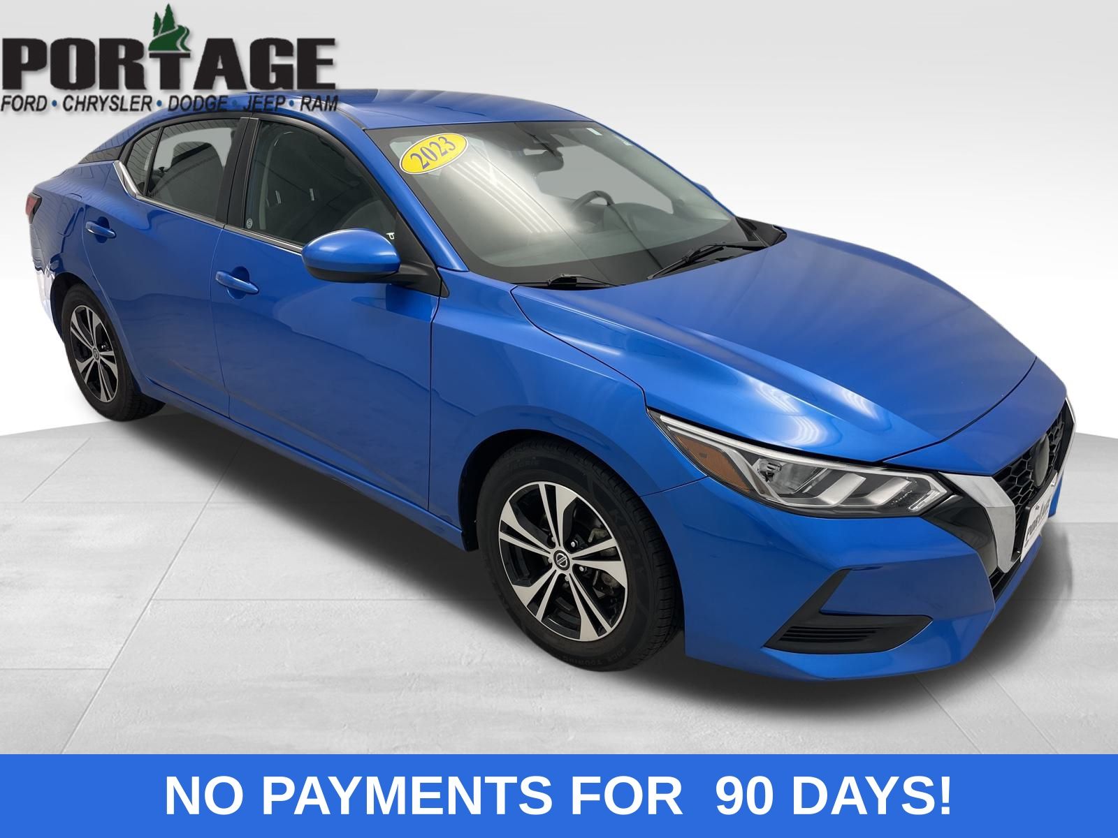 Used 2023 Nissan Sentra SV with VIN 3N1AB8CVXPY306601 for sale in Portage, WI