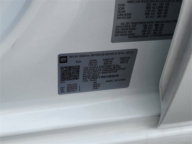 2021 Gmc Sierra 1500 AT4 photo 39