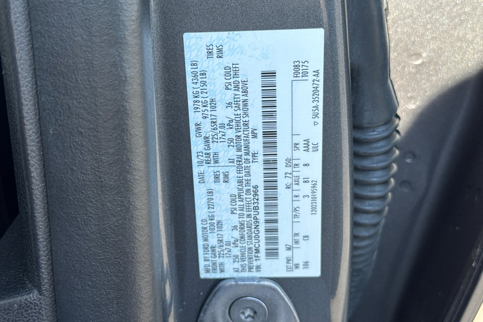 2023 Ford Escape Active photo 33