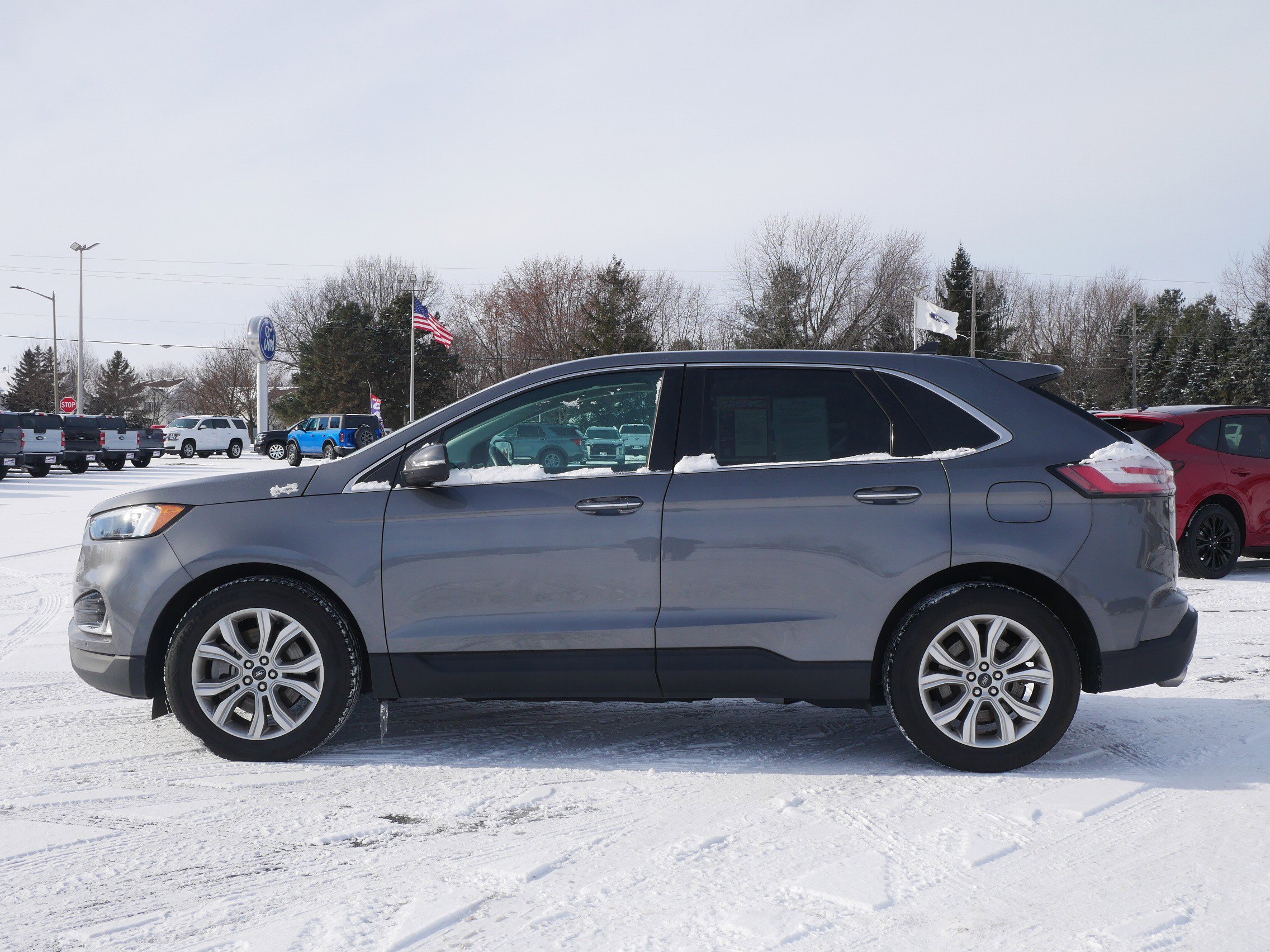 Certified 2024 Ford Edge Titanium with VIN 2FMPK4K95RBA90037 for sale in Hastings, Minnesota