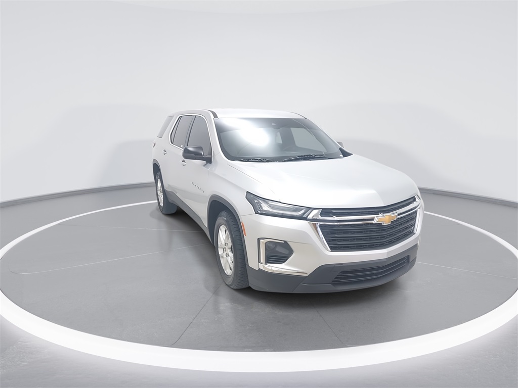 Used 2022 Chevrolet Traverse LS with VIN 1GNEVFKW8NJ109598 for sale in Columbia, KY