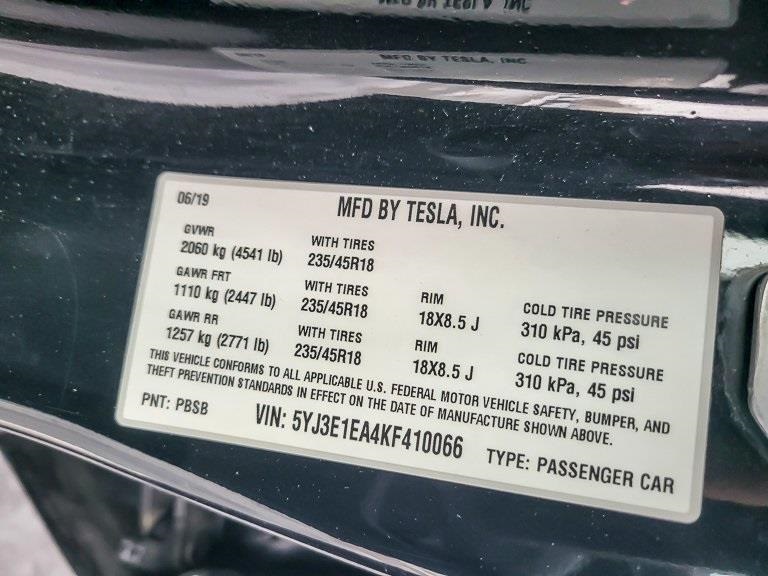 2019 TESLA MODEL 3 - Image 25