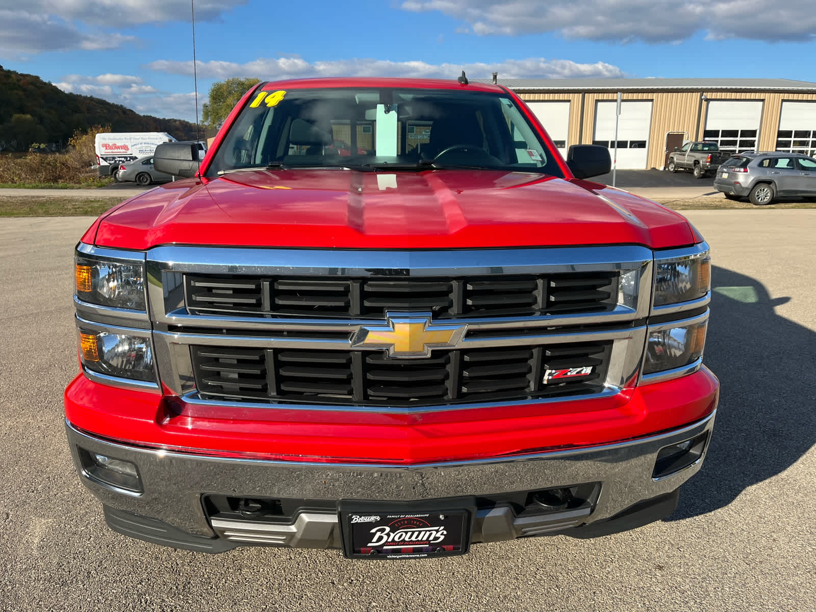 Used 2014 Chevrolet Silverado 1500 LT with VIN 3GCUKREC7EG157448 for sale in Guttenberg, IA