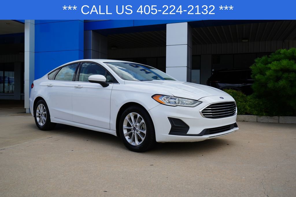 Used 2020 Ford Fusion SE with VIN 3FA6P0HD7LR107361 for sale in Chickasha, OK