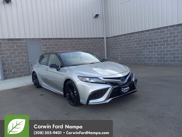Used 2022 Celestial Silver Metallic Toyota  image 1
