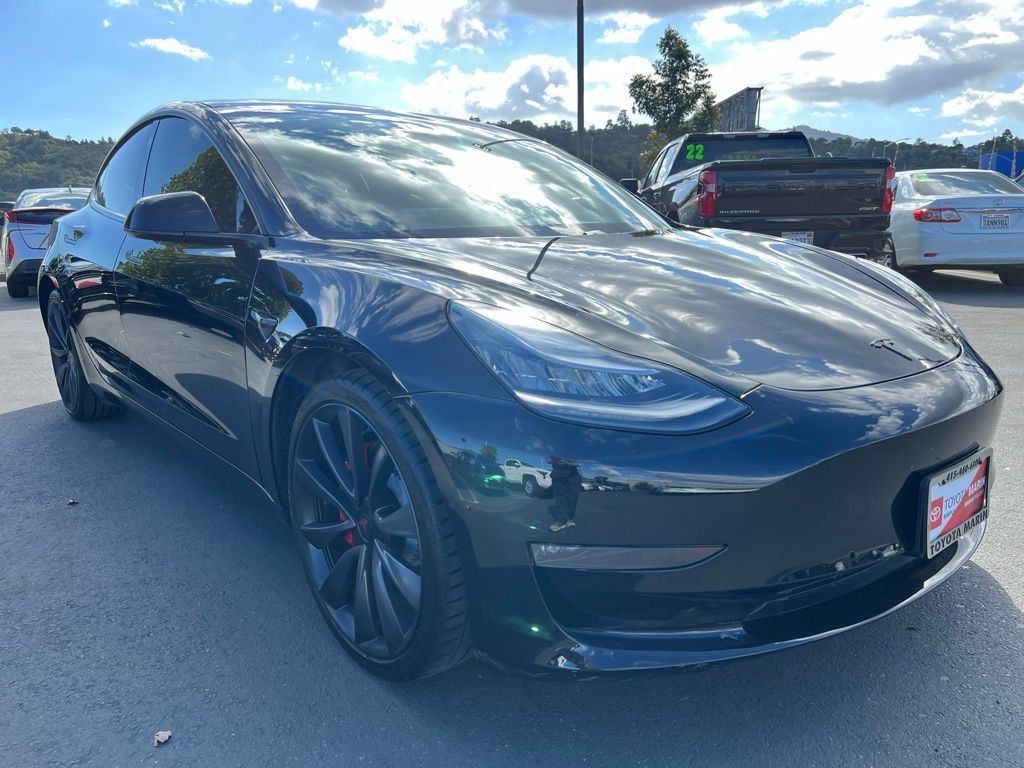 Used 2020 Tesla Model 3 Base with VIN 5YJ3E1EC5LF623563 for sale in San Rafael, CA