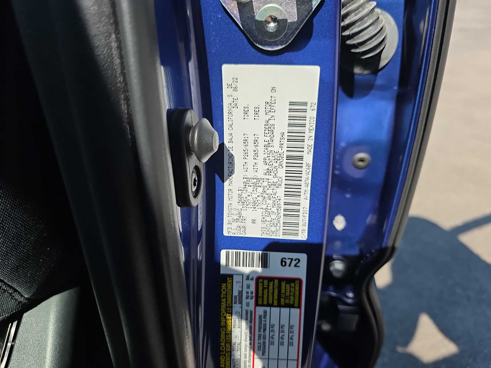 2022 Toyota Tacoma TRD Sport 4x4 photo 28