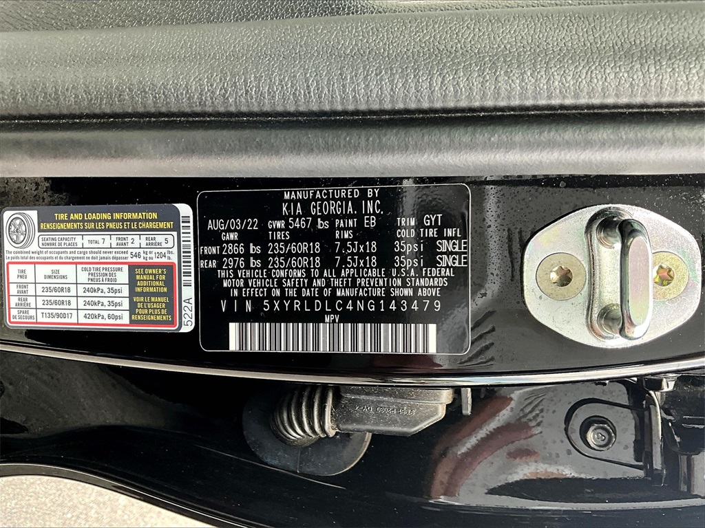 2022 Kia Sorento S photo 32