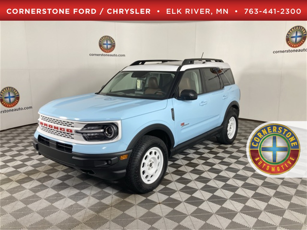 Used 2023 Ford Bronco Sport Heritage with VIN 3FMCR9H94PRD56807 for sale in Elk River, Minnesota