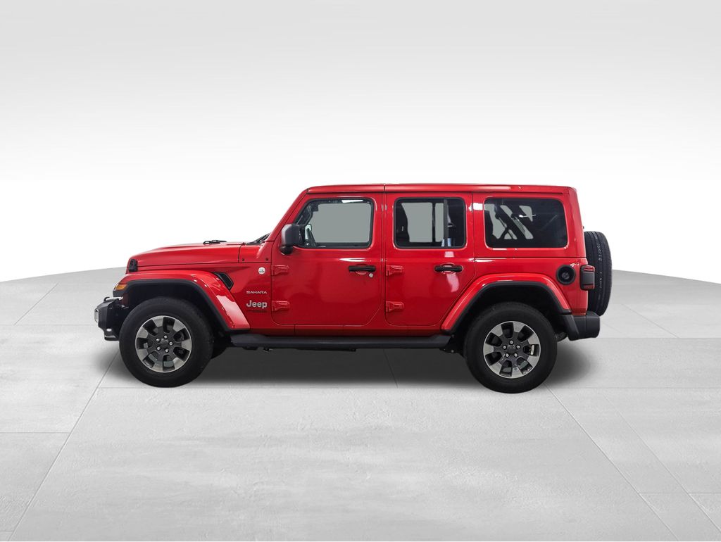 Used 2018 Jeep All-New Wrangler Unlimited Sahara with VIN 1C4HJXEN1JW100801 for sale in Minneapolis, Minnesota