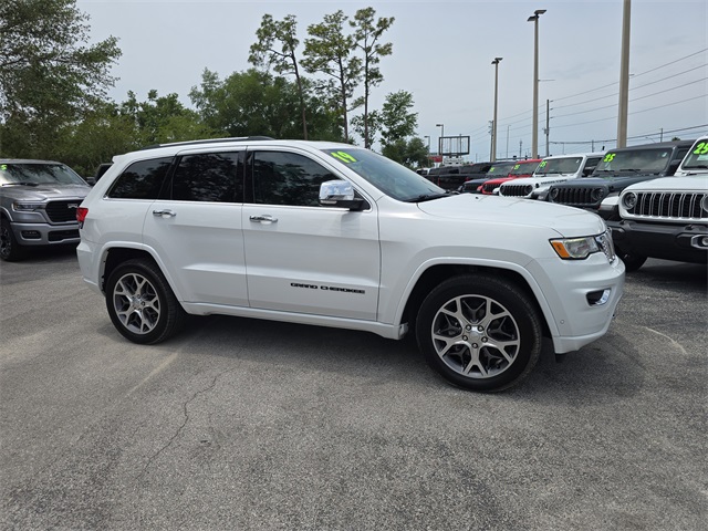Certified 2019 Jeep Grand Cherokee Overland with VIN 1C4RJECG4KC763344 for sale in Brooksville, FL