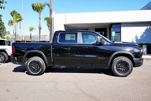 New 2026 Diamond Black Crystal Pearl-Coat Exterior Paint RAM Rebel image 7