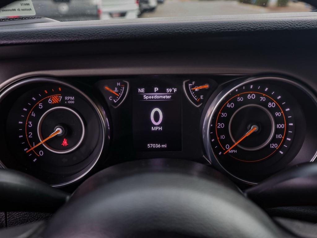 Used 2021 White Jeep Unlimited Sport image 25