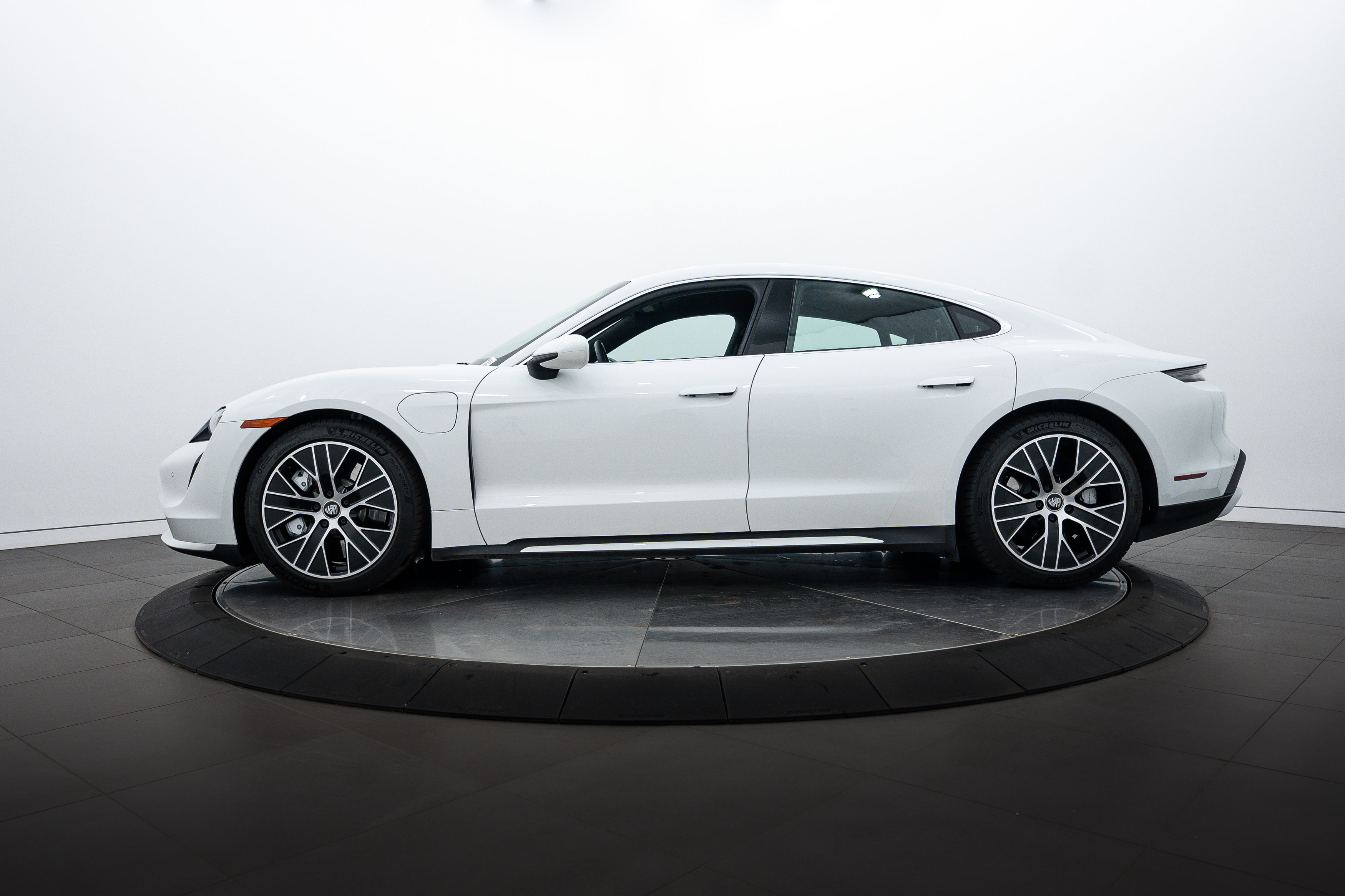 Certified 2023 Porsche Taycan Turbo with VIN WP0AC2Y17PSA52263 for sale in Highland Park, IL