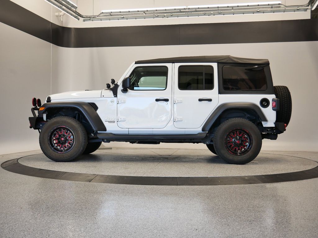 Used 2020 Jeep Wrangler Unlimited Sport with VIN 1C4HJXDG7LW344104 for sale in Coon Rapids, Minnesota