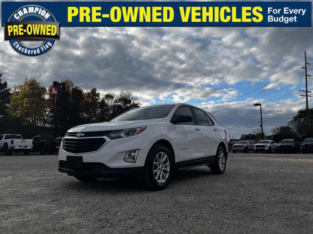 Used 2020 Chevrolet Equinox LS with VIN 3GNAXHEV6LS704646 for sale in Brighton, MI