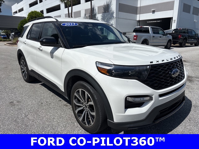 Certified Used 2023 Star White Ford ST image 1