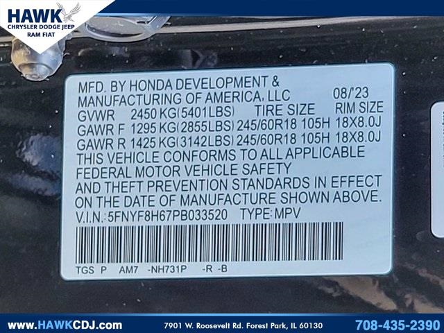 2023 HONDA PASSPORT - Image 37