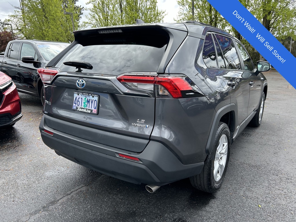 PreOwned 2021 Toyota RAV4 Hybrid LE 4D Sport Utility in Portland 