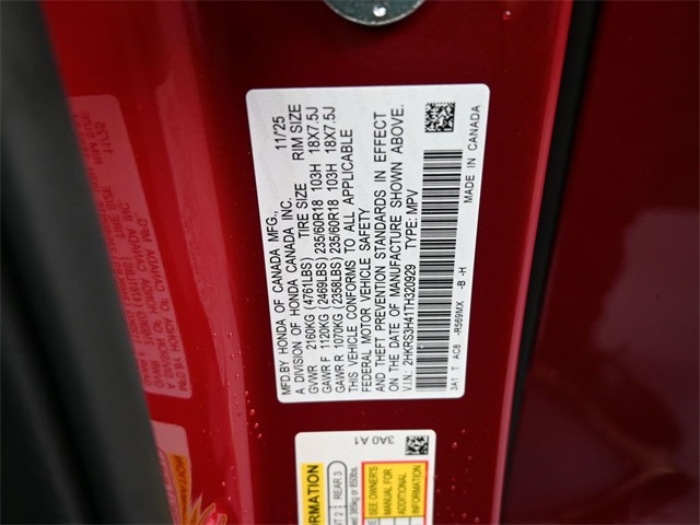 2026 Honda CR-V EX photo 3