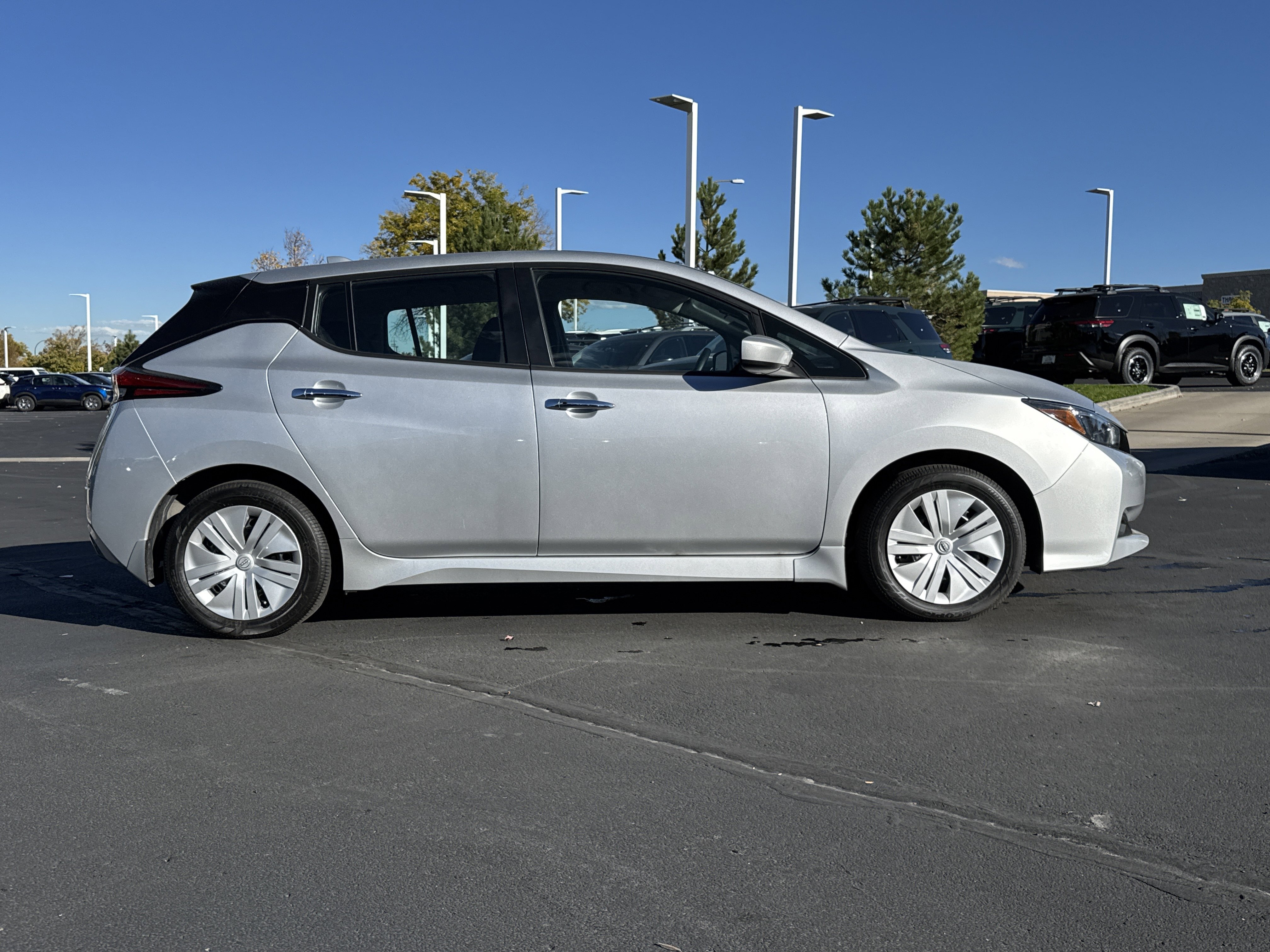 Certified 2025 Nissan Leaf S with VIN 1N4AZ1BV7SC561974 for sale in Lakewood, CO