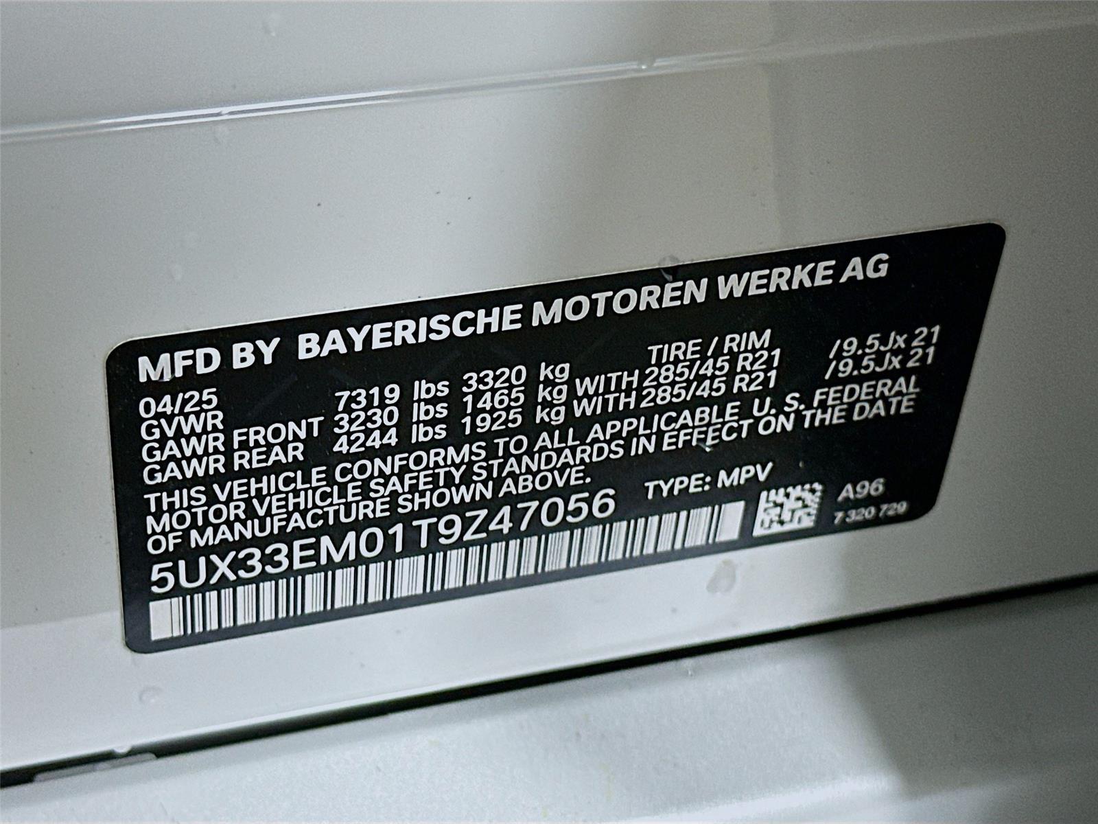 2026 Bmw X7 M60i photo 31