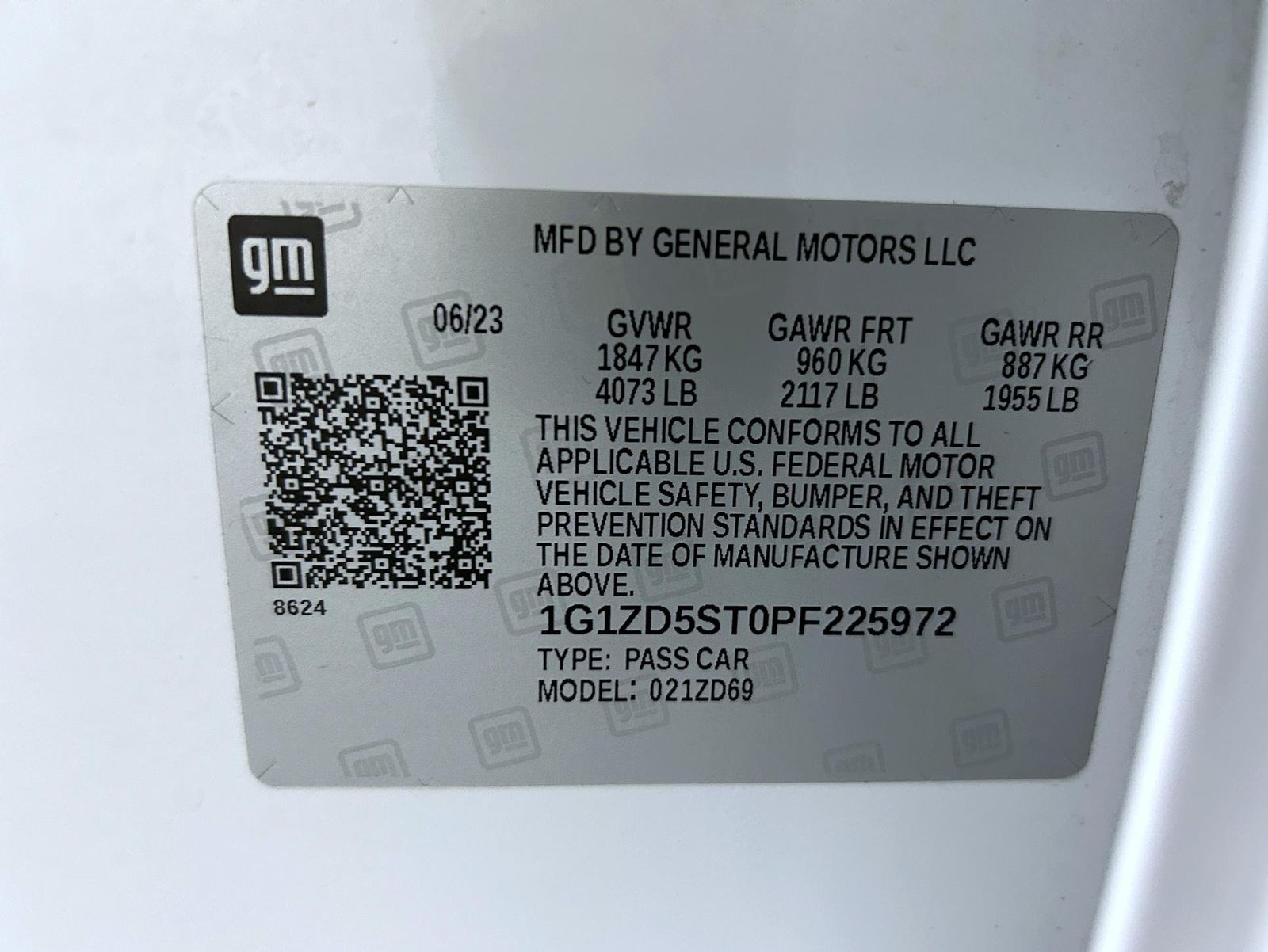 2023 Chevrolet Malibu 1LT photo 22
