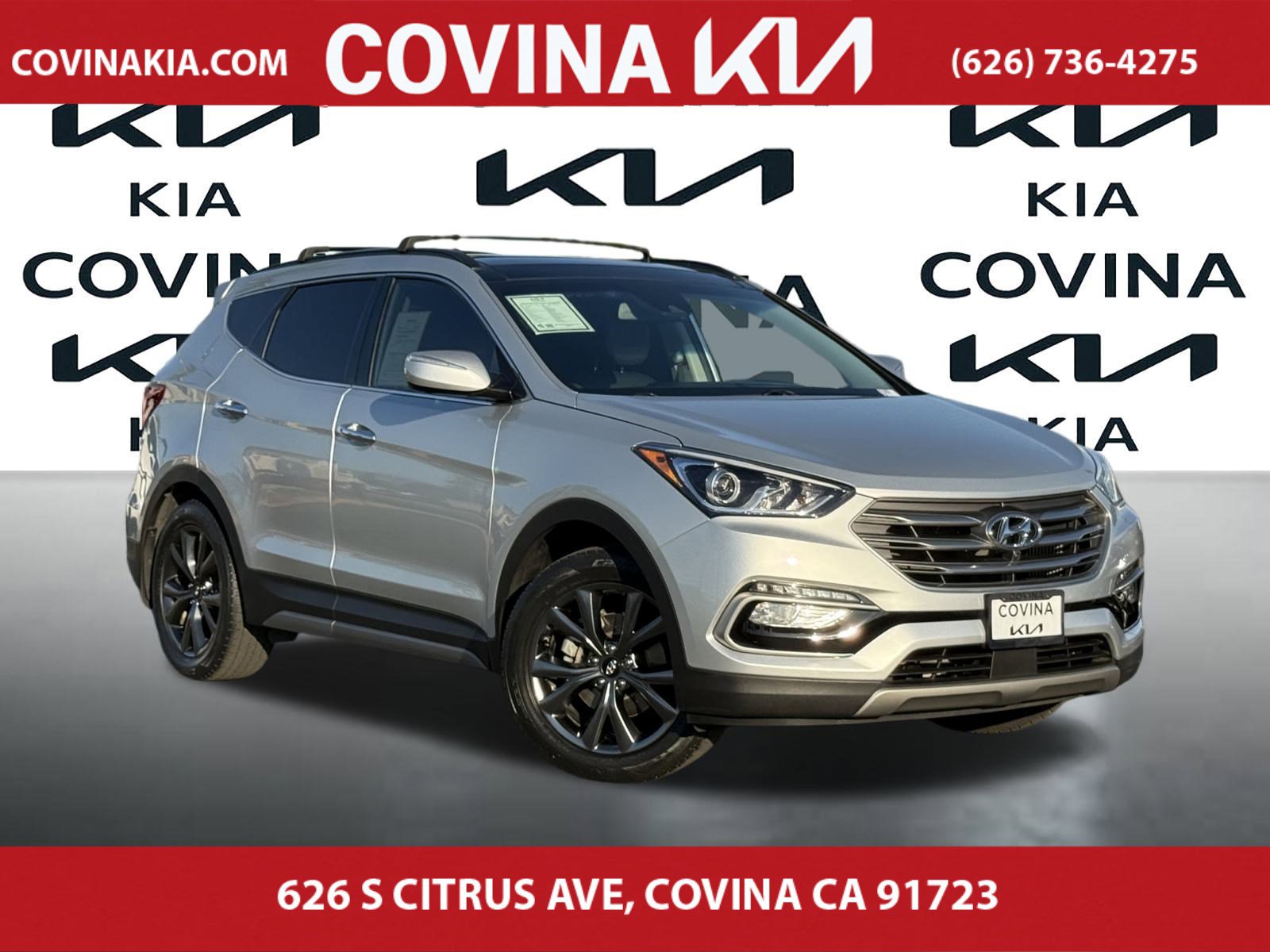 Used 2018 Hyundai Santa Fe Sport 2.0T Ultimate with VIN 5XYZW4LA5JG512348 for sale in Covina, CA