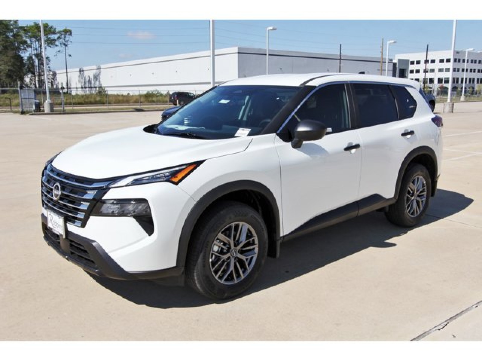 2026 Nissan Rogue S White at Robbins Nissan