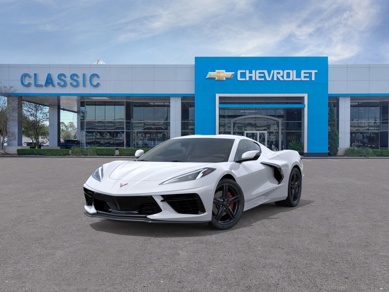 2026 Chevrolet Corvette Stingray 1LT White at Classic Elite Chevrolet Hwy 6