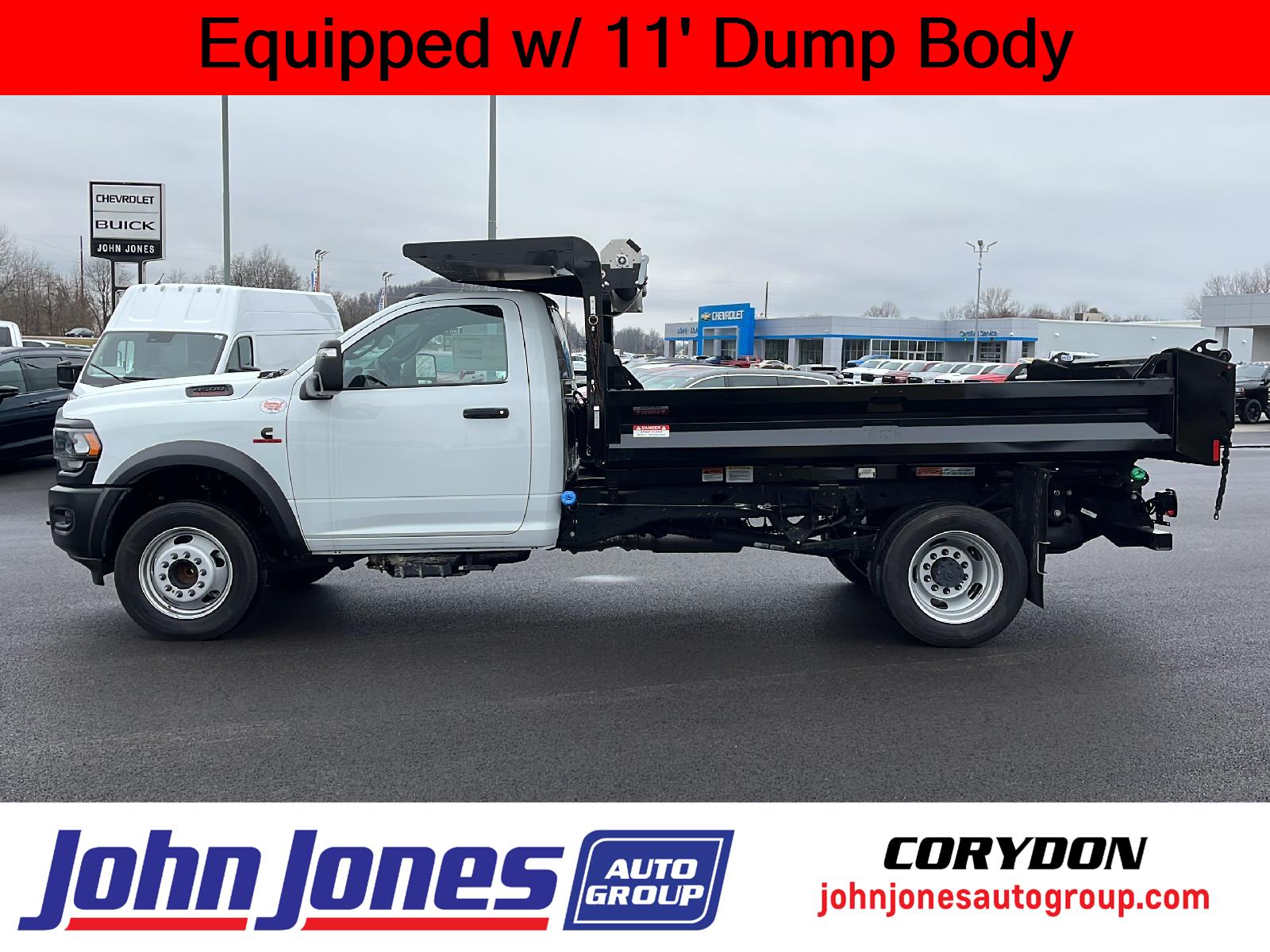 New 2024 Bright White Clearcoat Ram Tradesman image 1