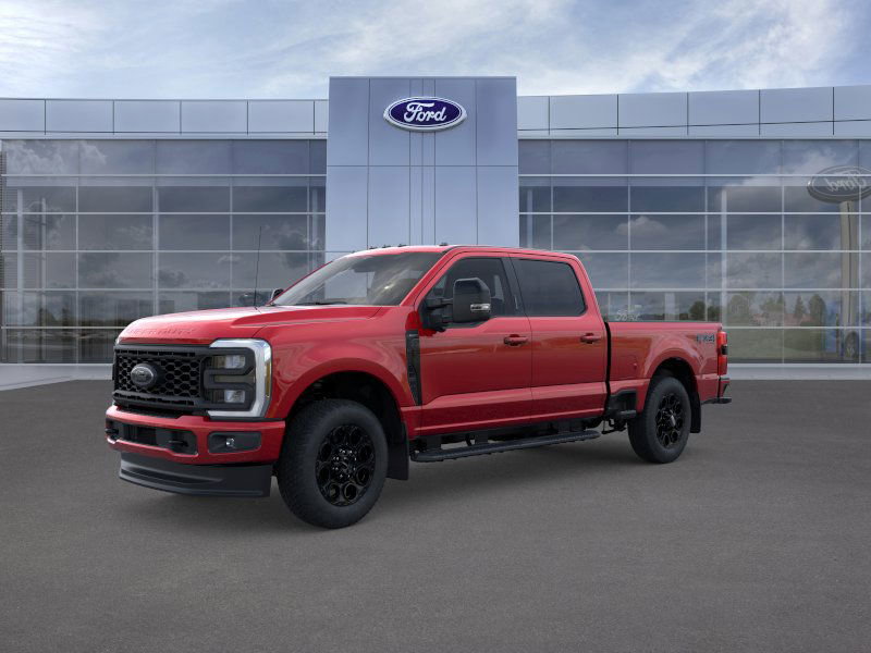 New 2025 Ruby Red Metallic Tinted Clearcoat Ford LARIAT image 1