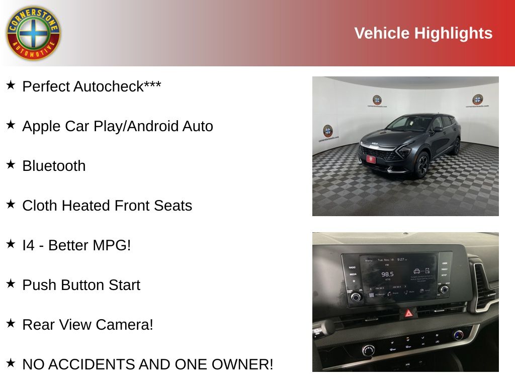 Used 2024 Kia Sportage LX with VIN KNDPUCDF4R7278729 for sale in Elk River, Minnesota