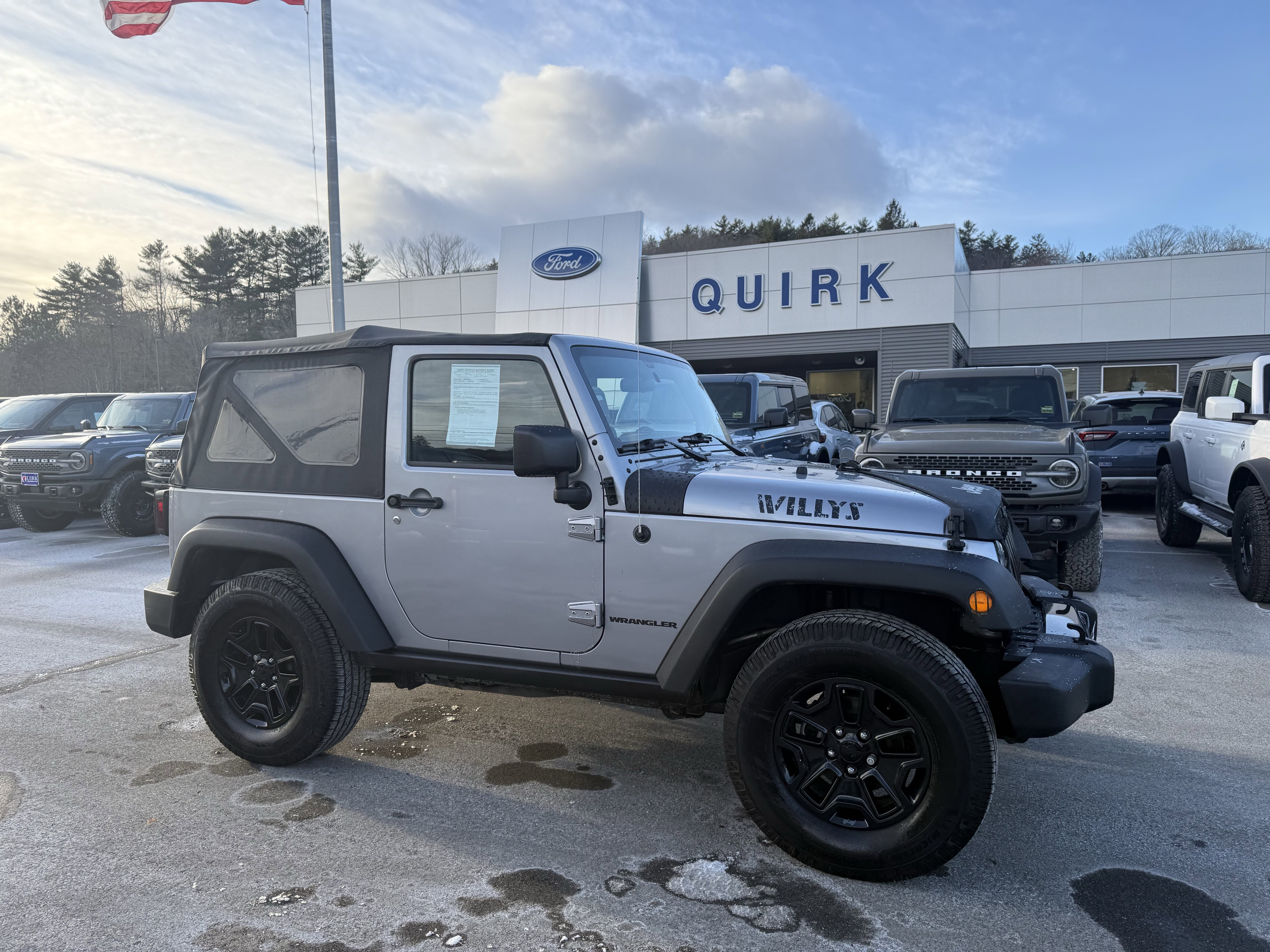 2014 Jeep Wrangler Willys Wheeler